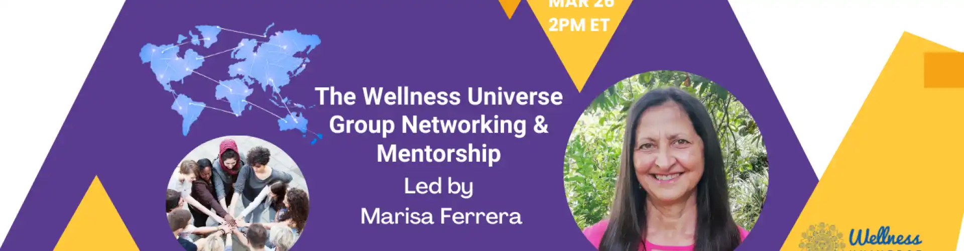 WU Group Networking & Mentorship με τη Marisa Ferrera - Online Class by The Wellness Universe